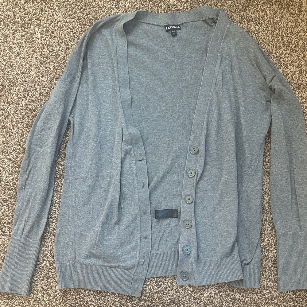 Express Charcoal Women's Cardigan